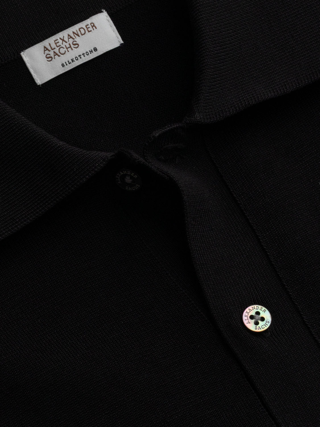 Cardigan Shirt - Black