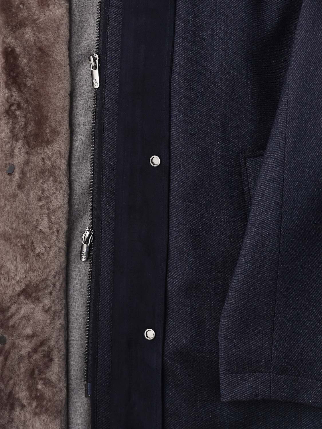 Leisure Coat - Denim Wool