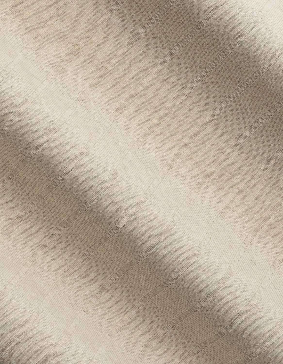 Ribbed Polo - Cream