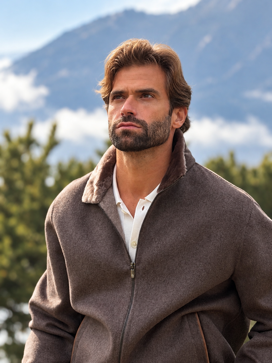Blouson Unlined - Natural Brown