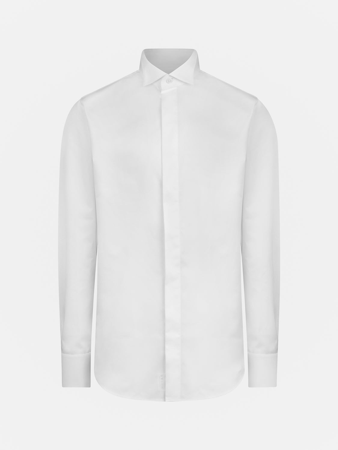 Tuxedo Shirt - White
