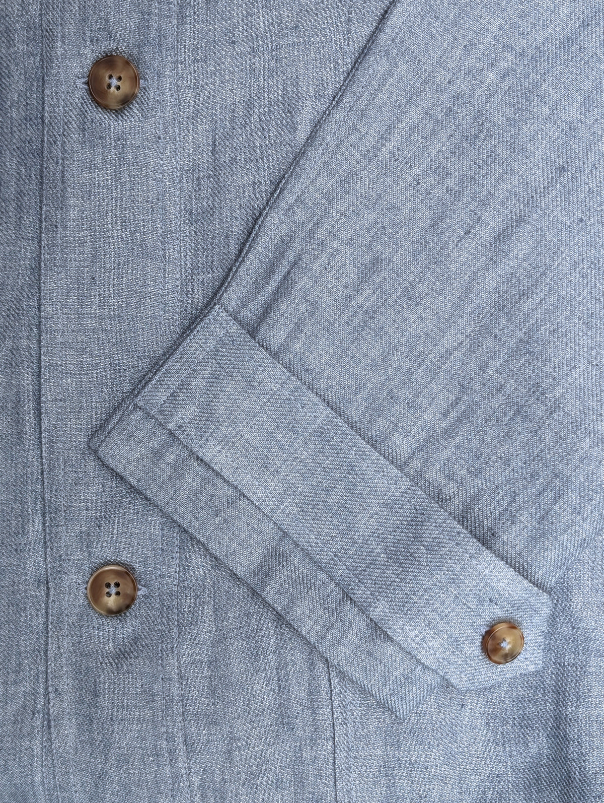 Neapolitan Overshirt - Steel Blue