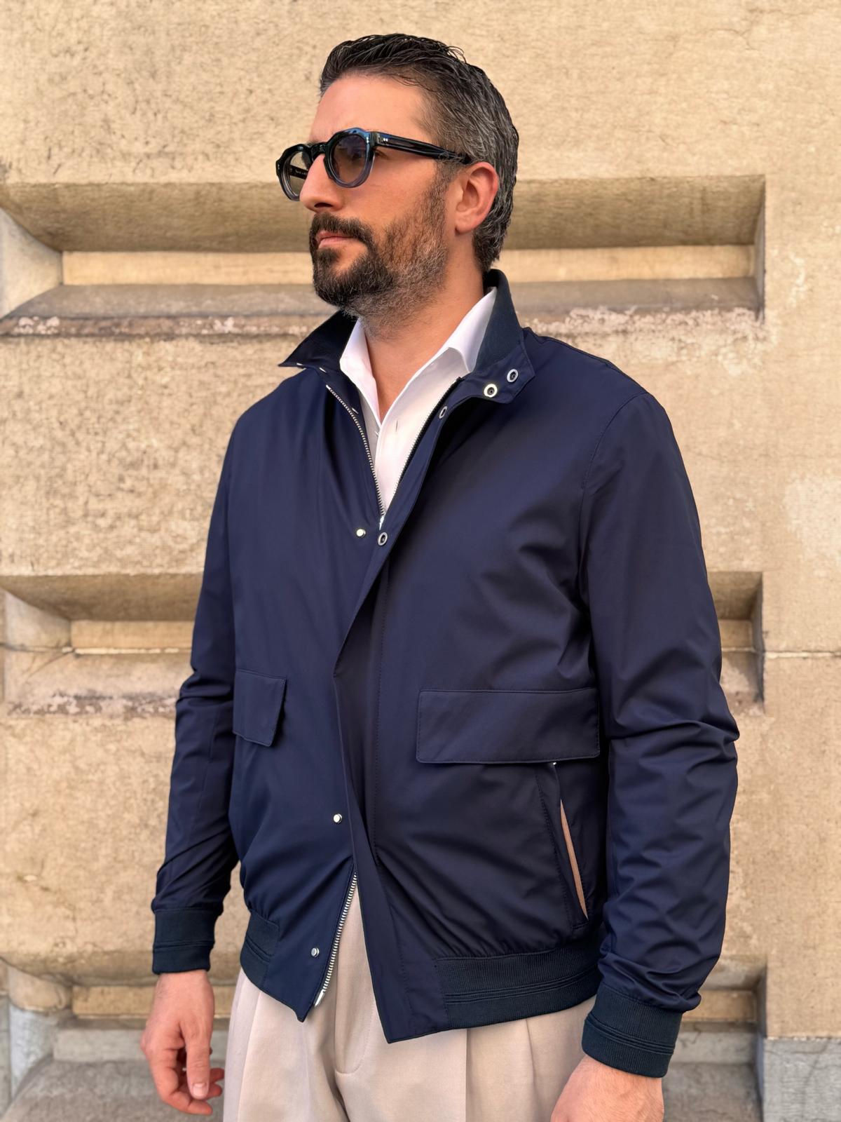 Driver Blouson- Navy