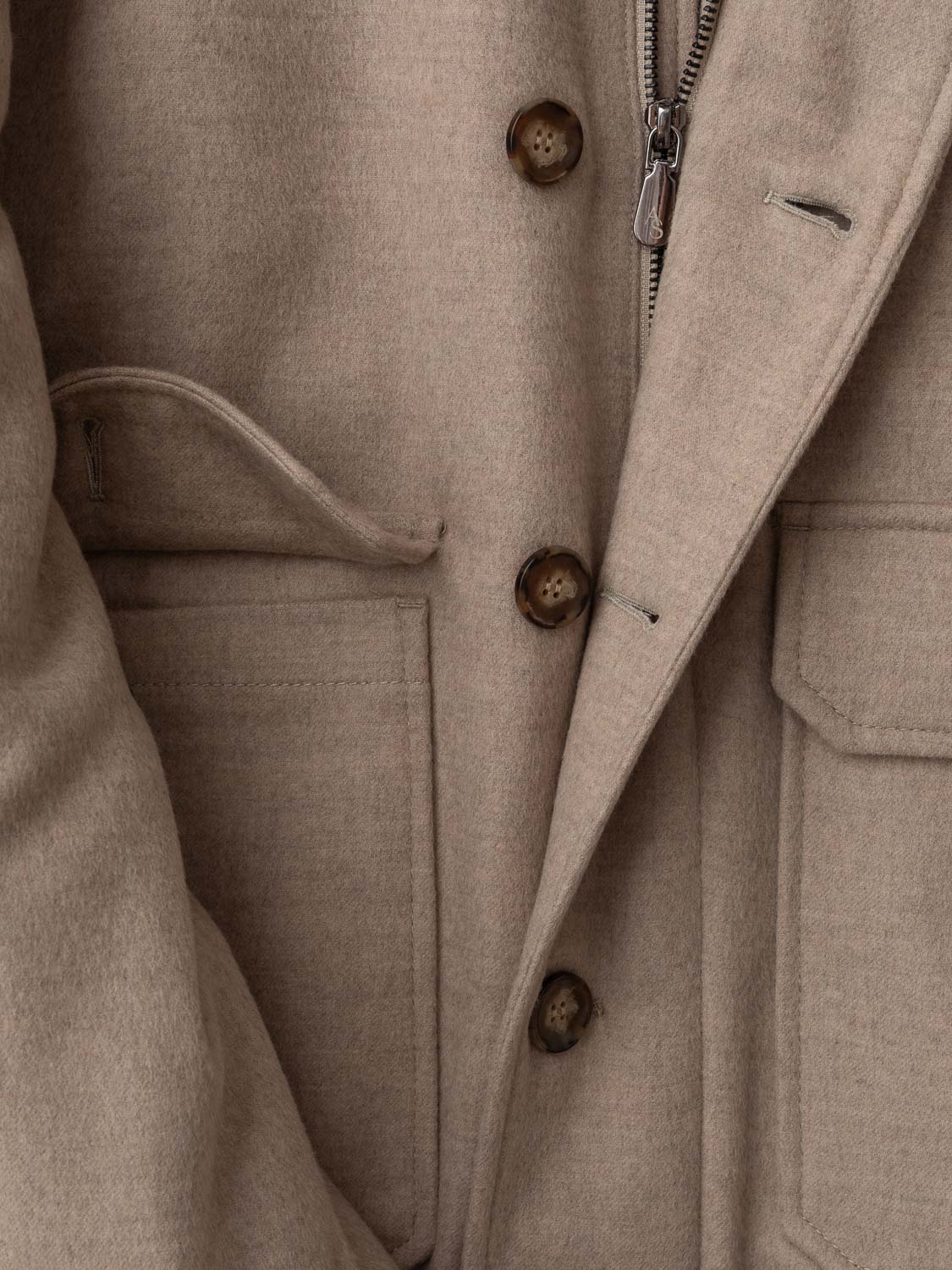 Blouson full fur - Sand