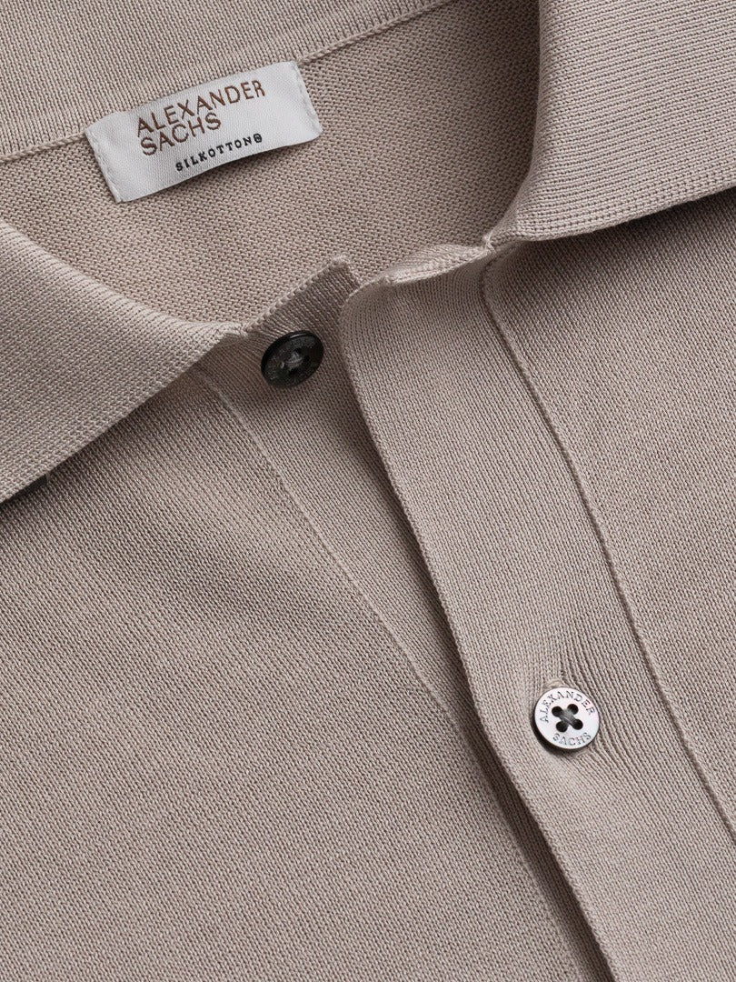 Cardigan Shirt - Stone