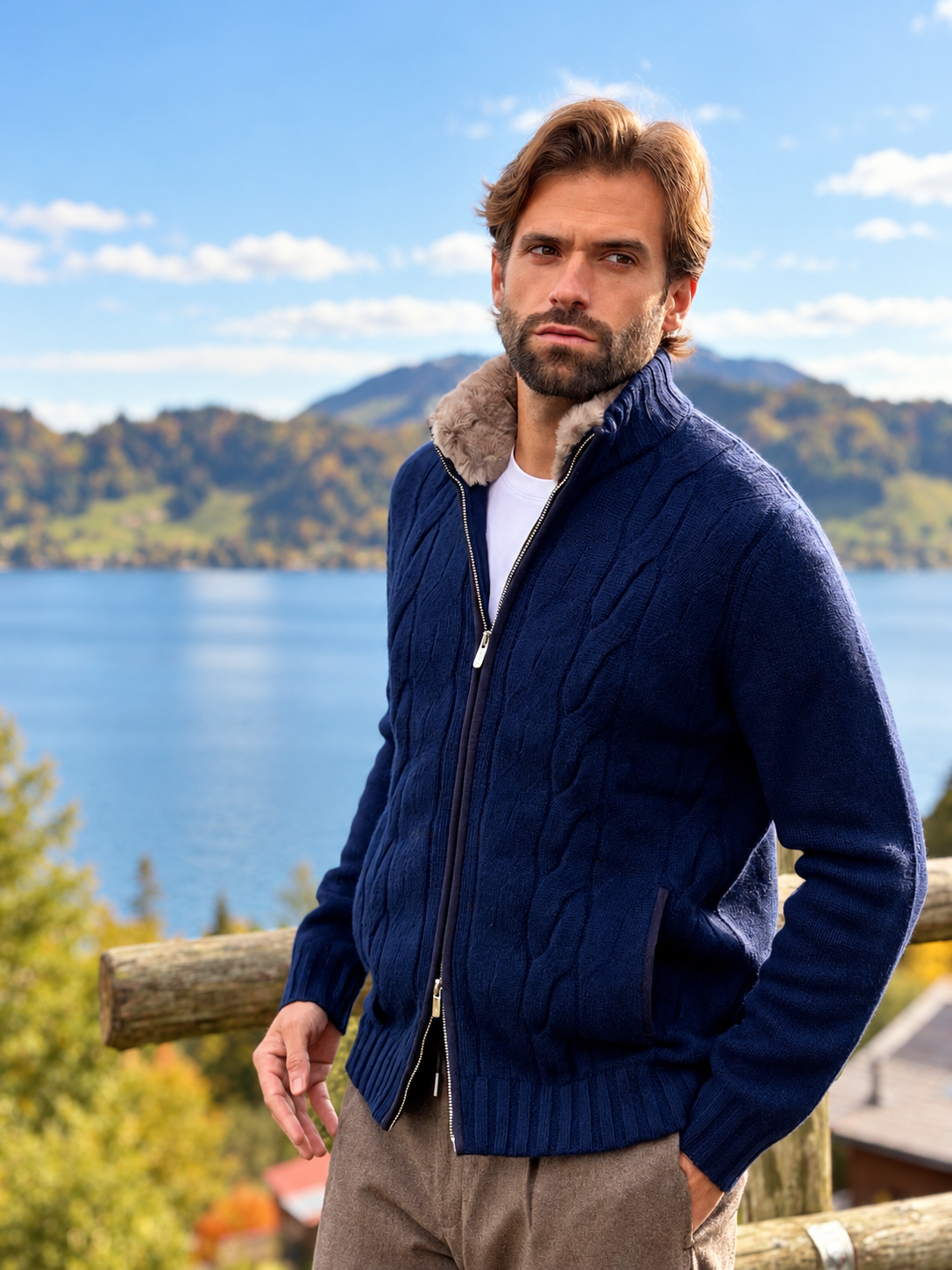Peak sweater - Marine