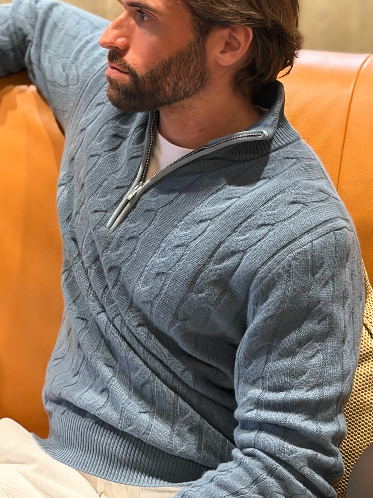 Chalet sweater - Stone Wash