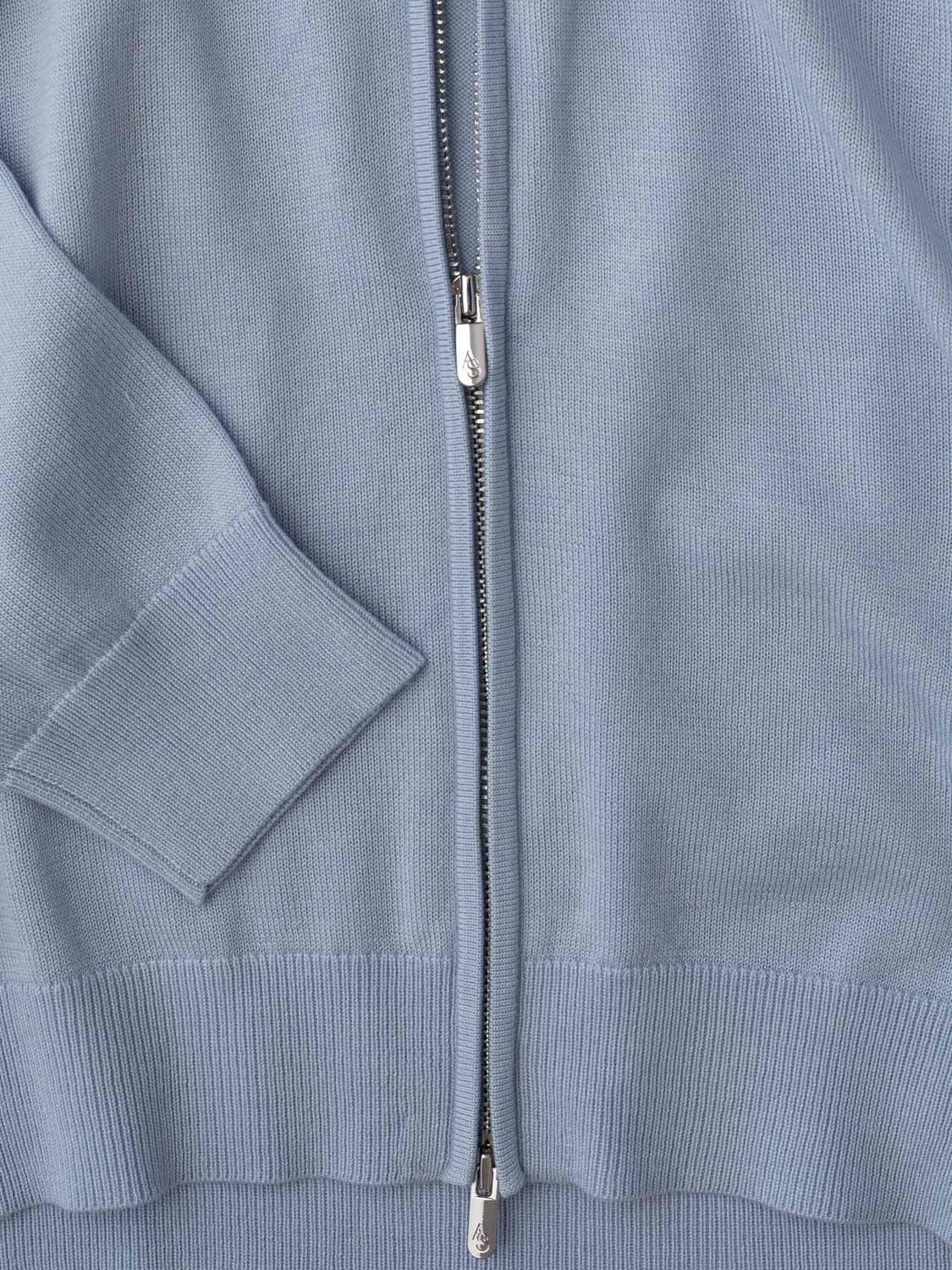 Zipper sweater - Sky Blue