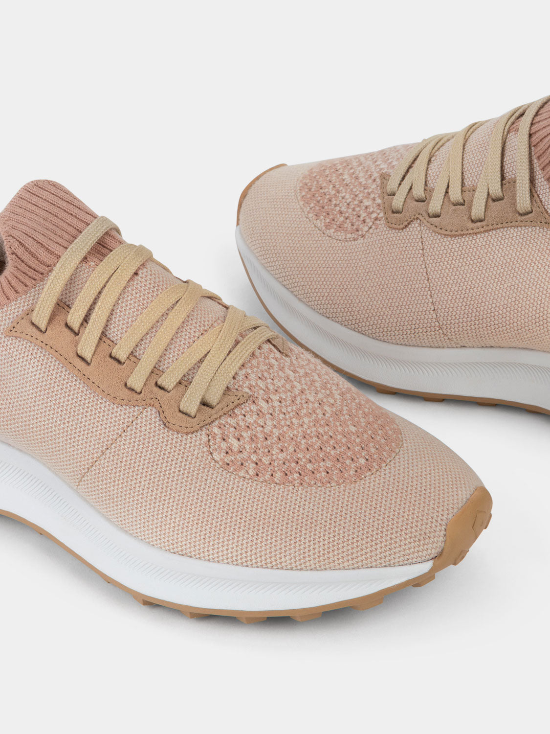 Knitted sneakers - Sand tones