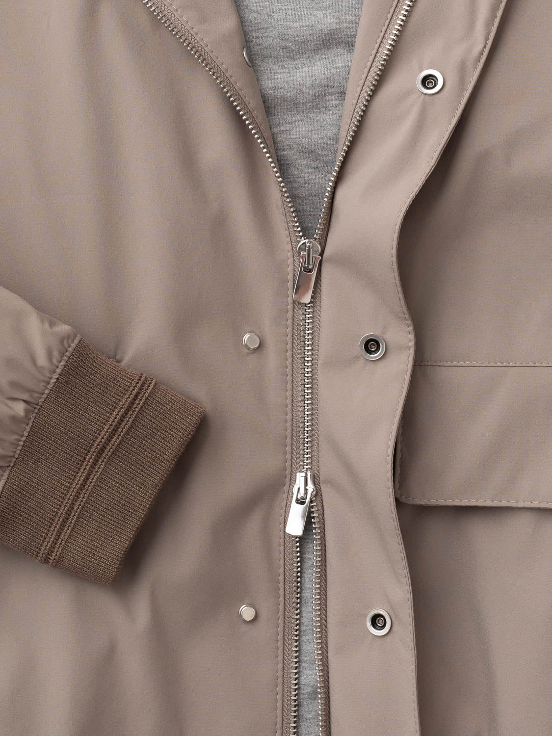Driver Blouson- Taupe