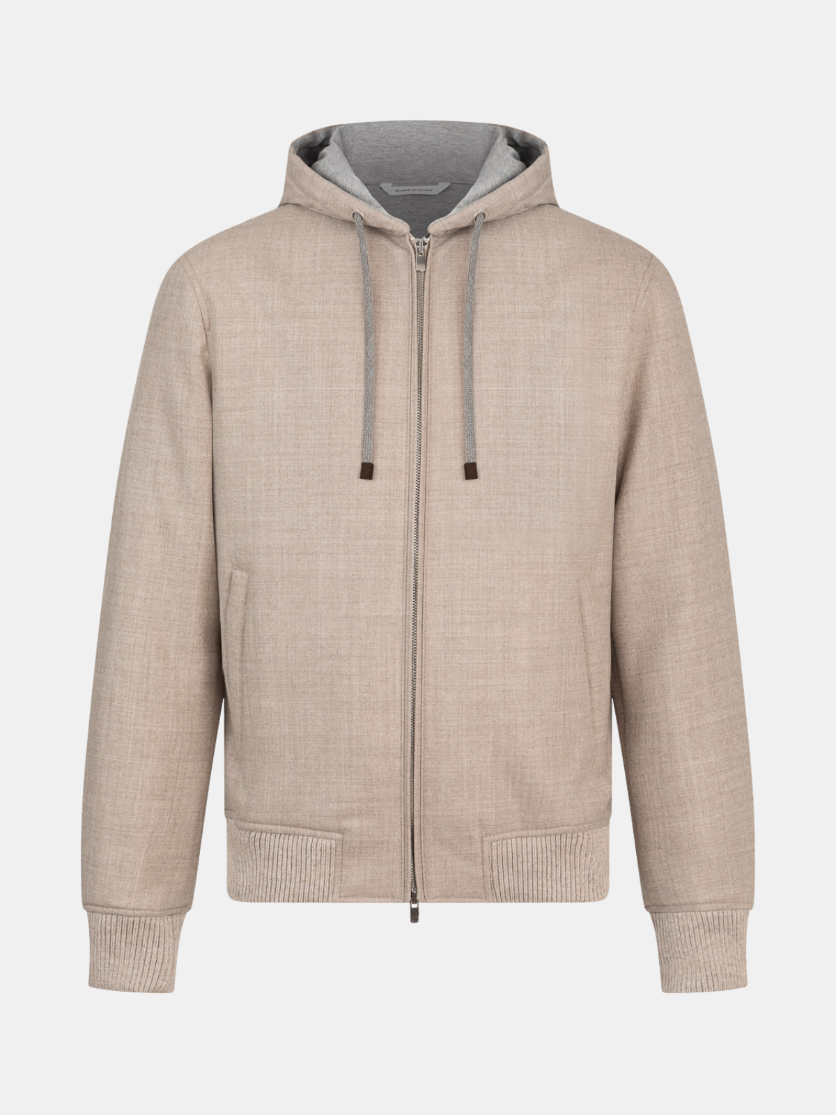 HOODIE JACKET - NATURAL BEIGE