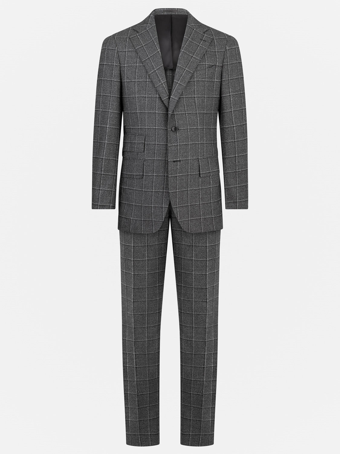 CHECKERED SUIT FLANNEL GREY