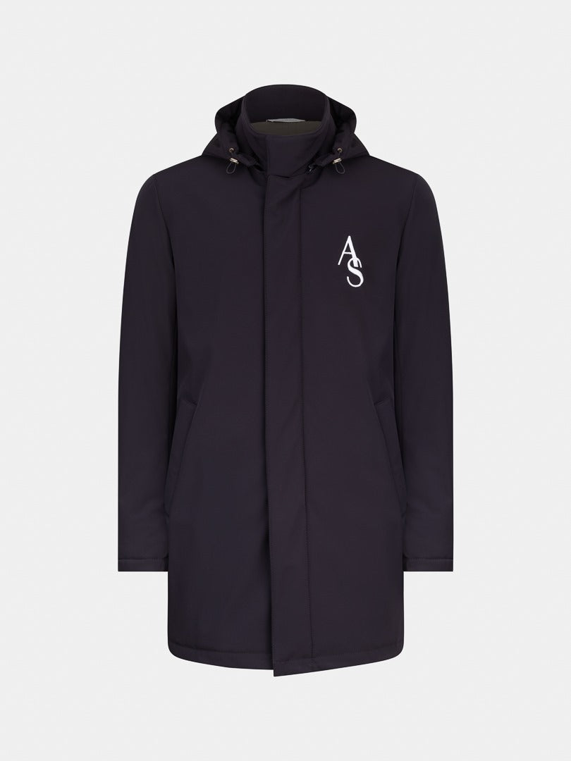 PARKA HOODED - TECHNICAL NAVY