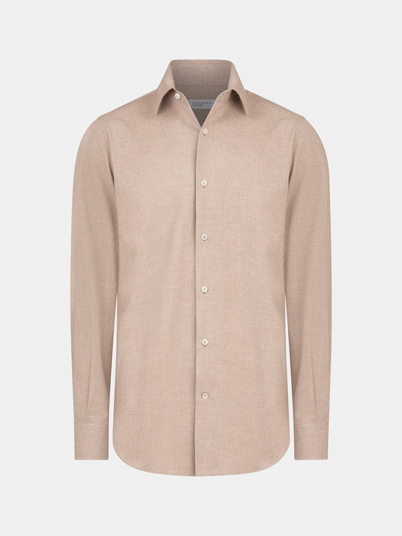 SHIRT FLANELLA CAMEL