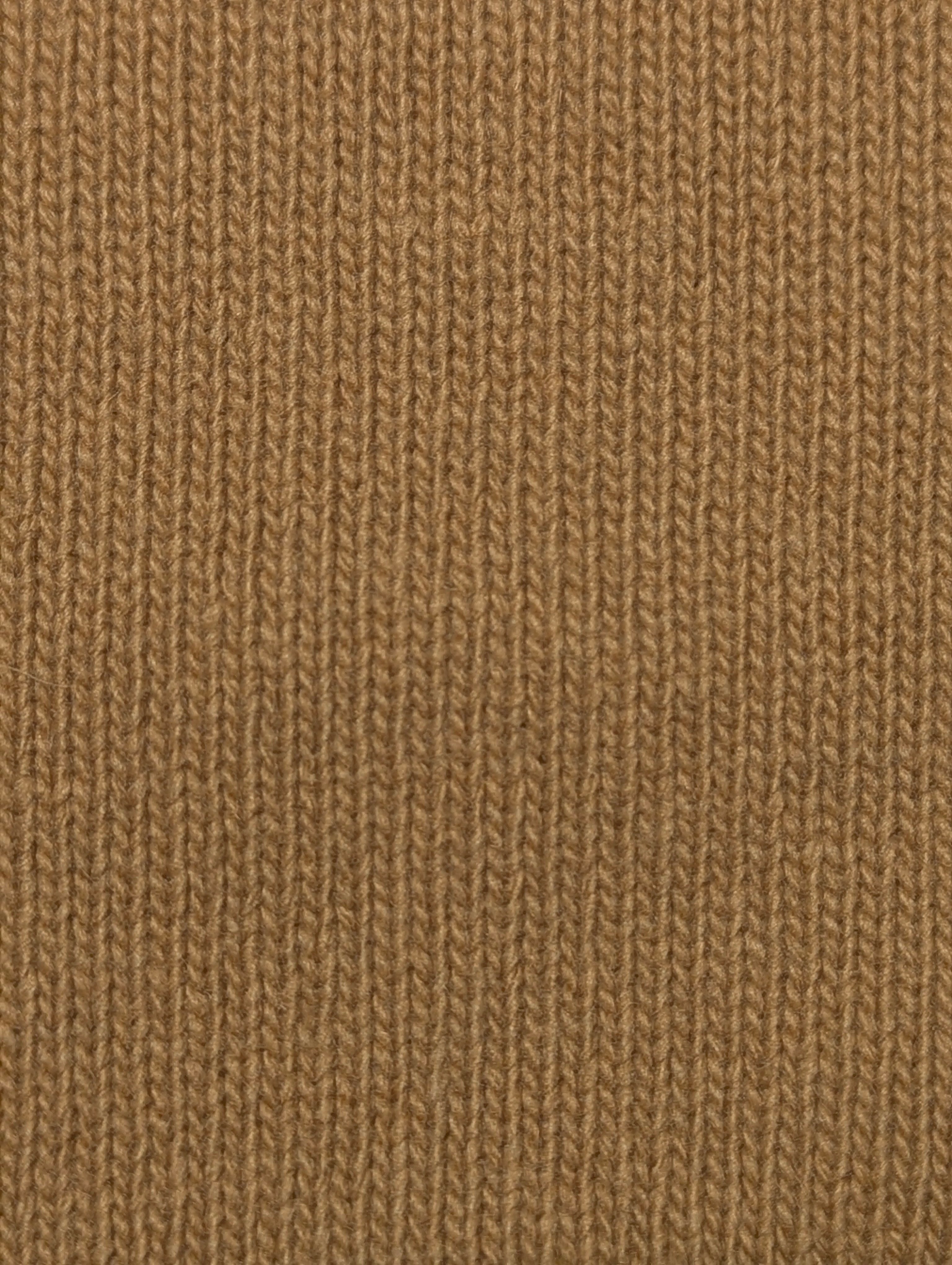 TURTLENECK WOOL & CASHMERE - CAMEL