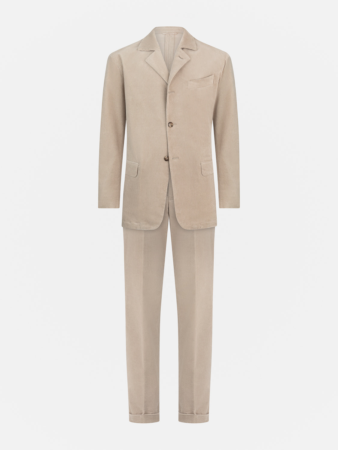 INFORMAL SUIT VELVET - POW GREY