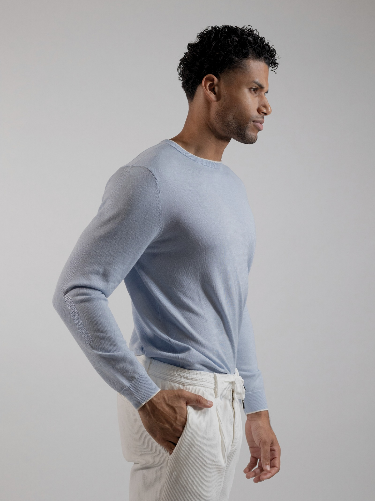 Crew Neck - Sky Blue