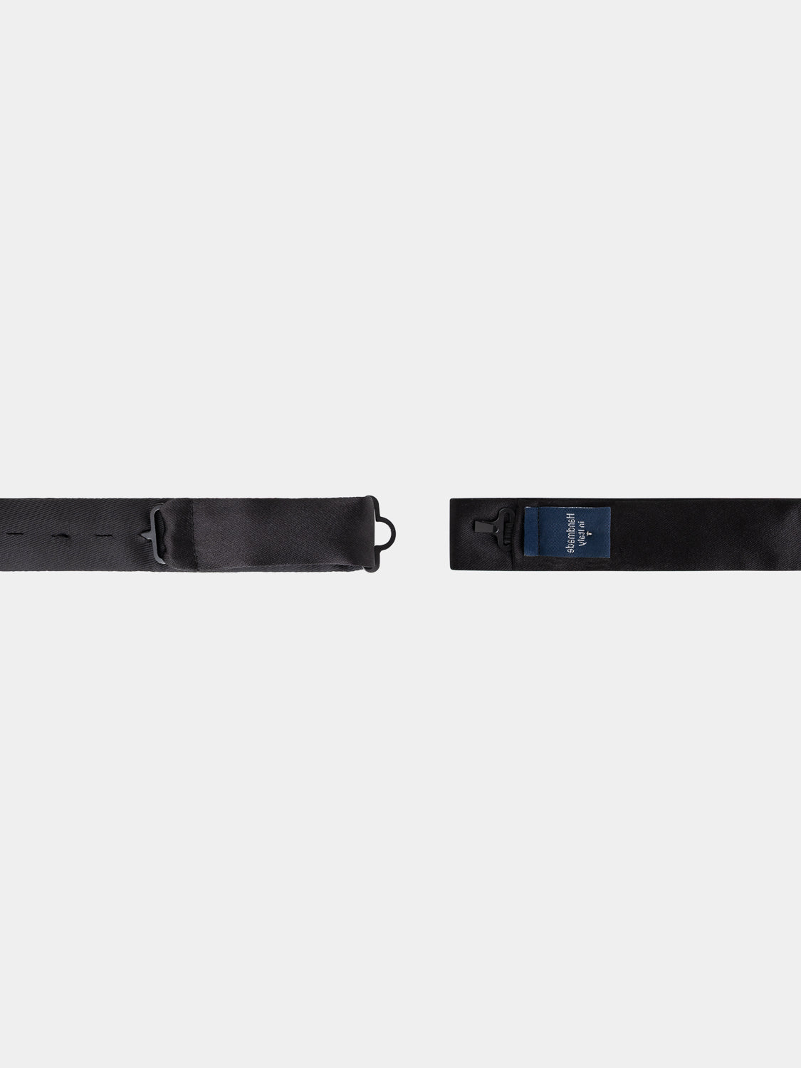 Bow Tie - Black satin