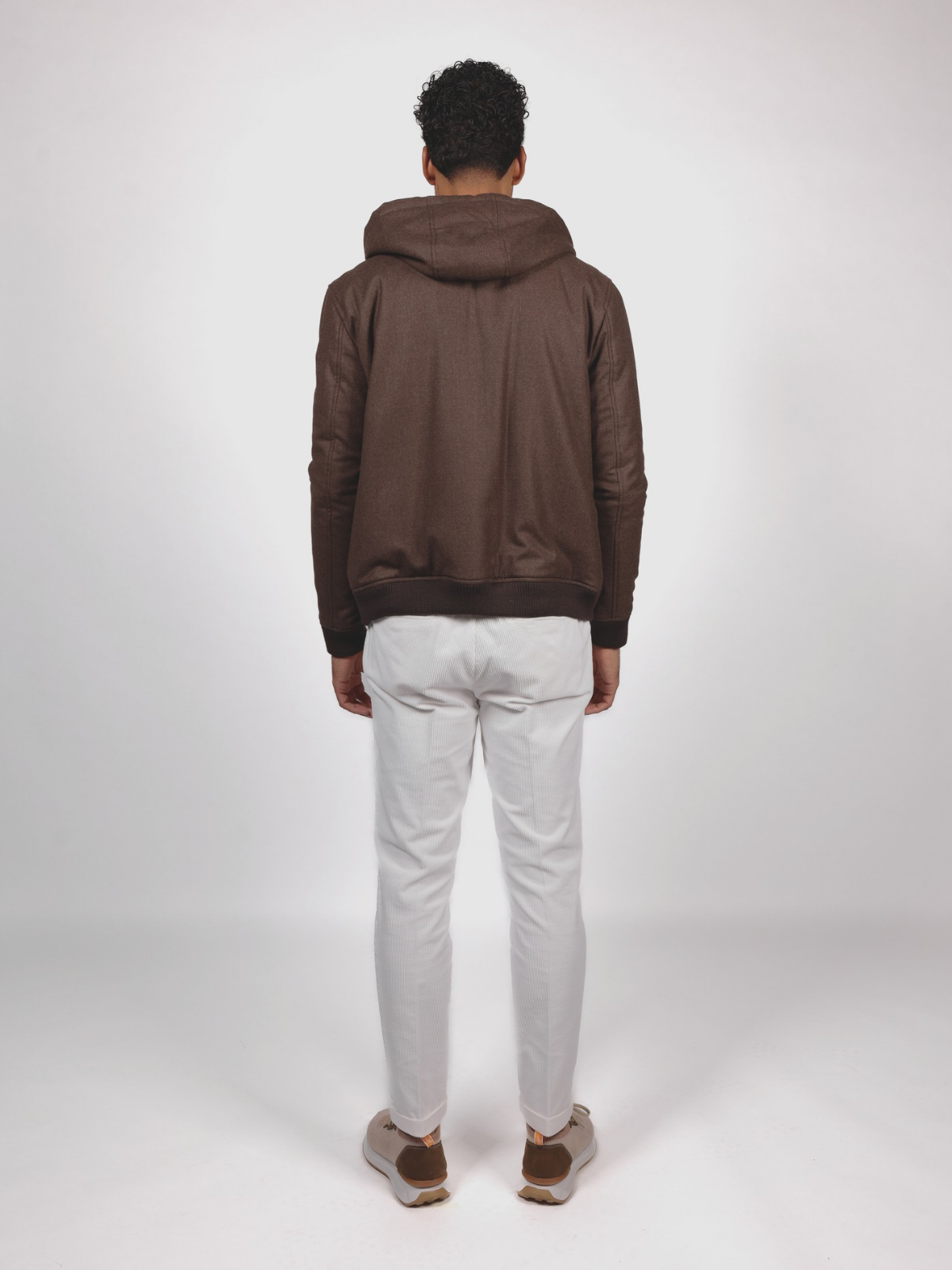 HOODIE JACKET - CHOCOLATE