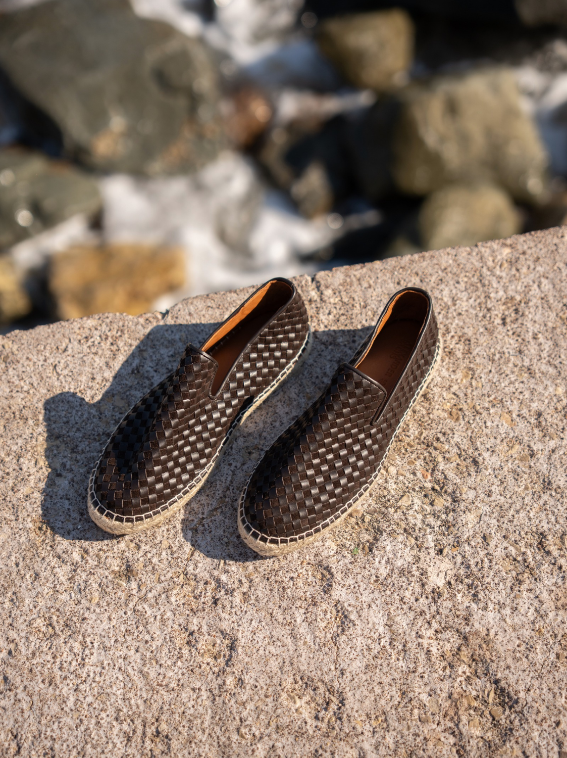 Espadrilles Braided - Brown Leather