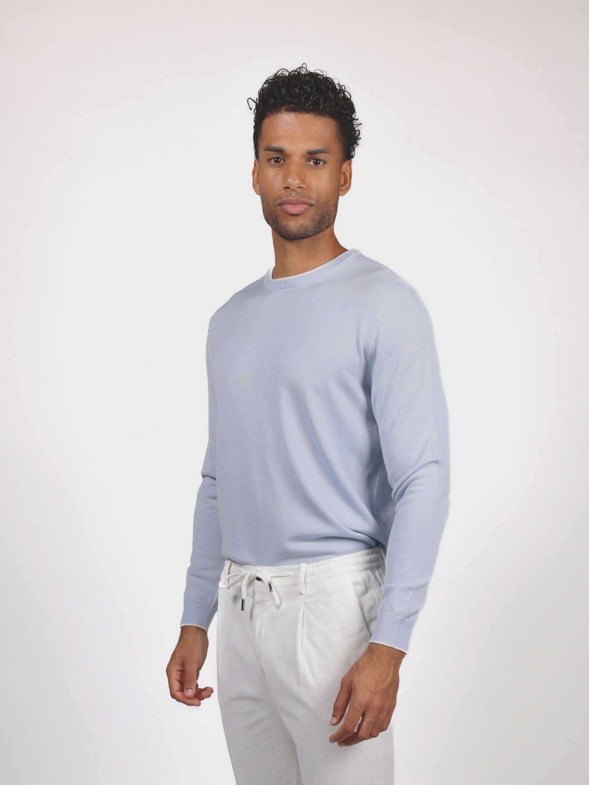 Crew Neck - Sky Blue