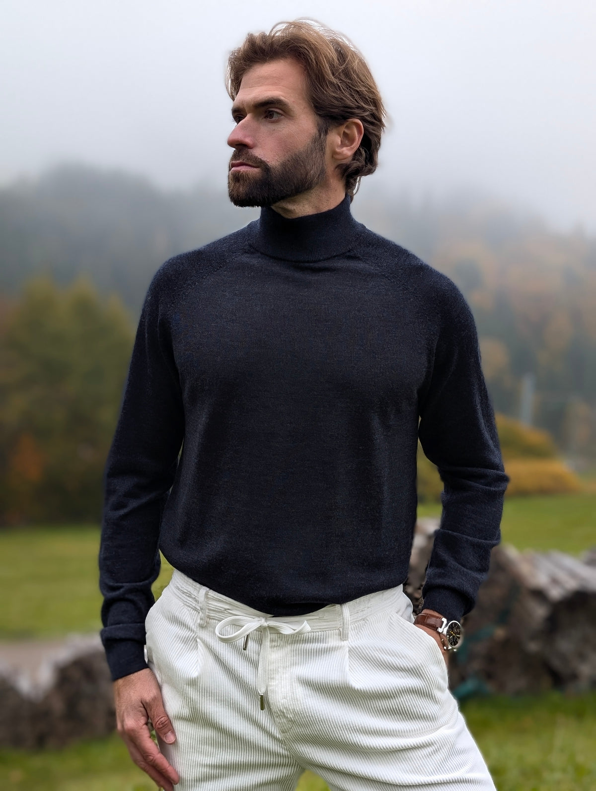 High Neck - Blue Graphite