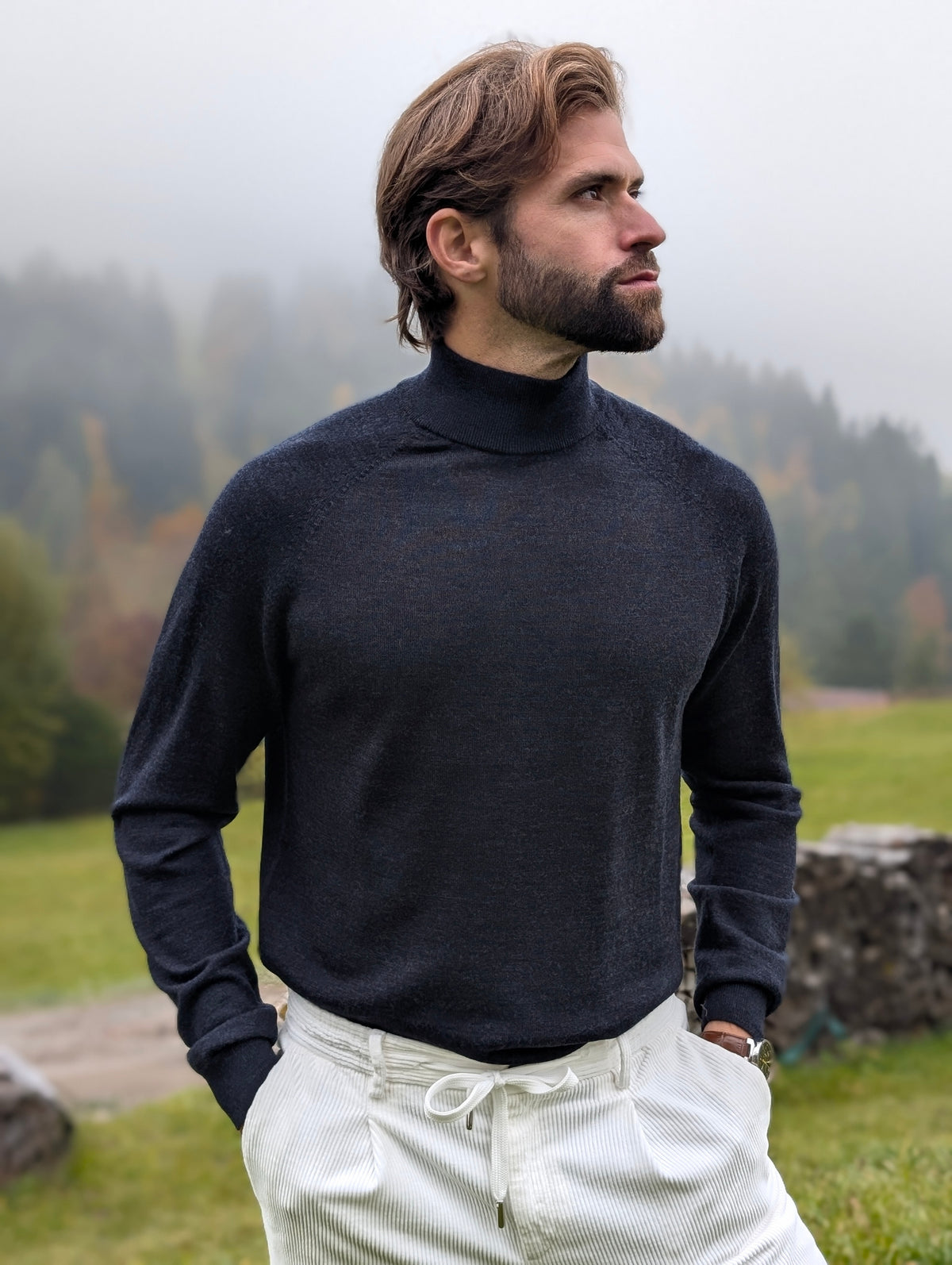 High Neck - Blue Graphite