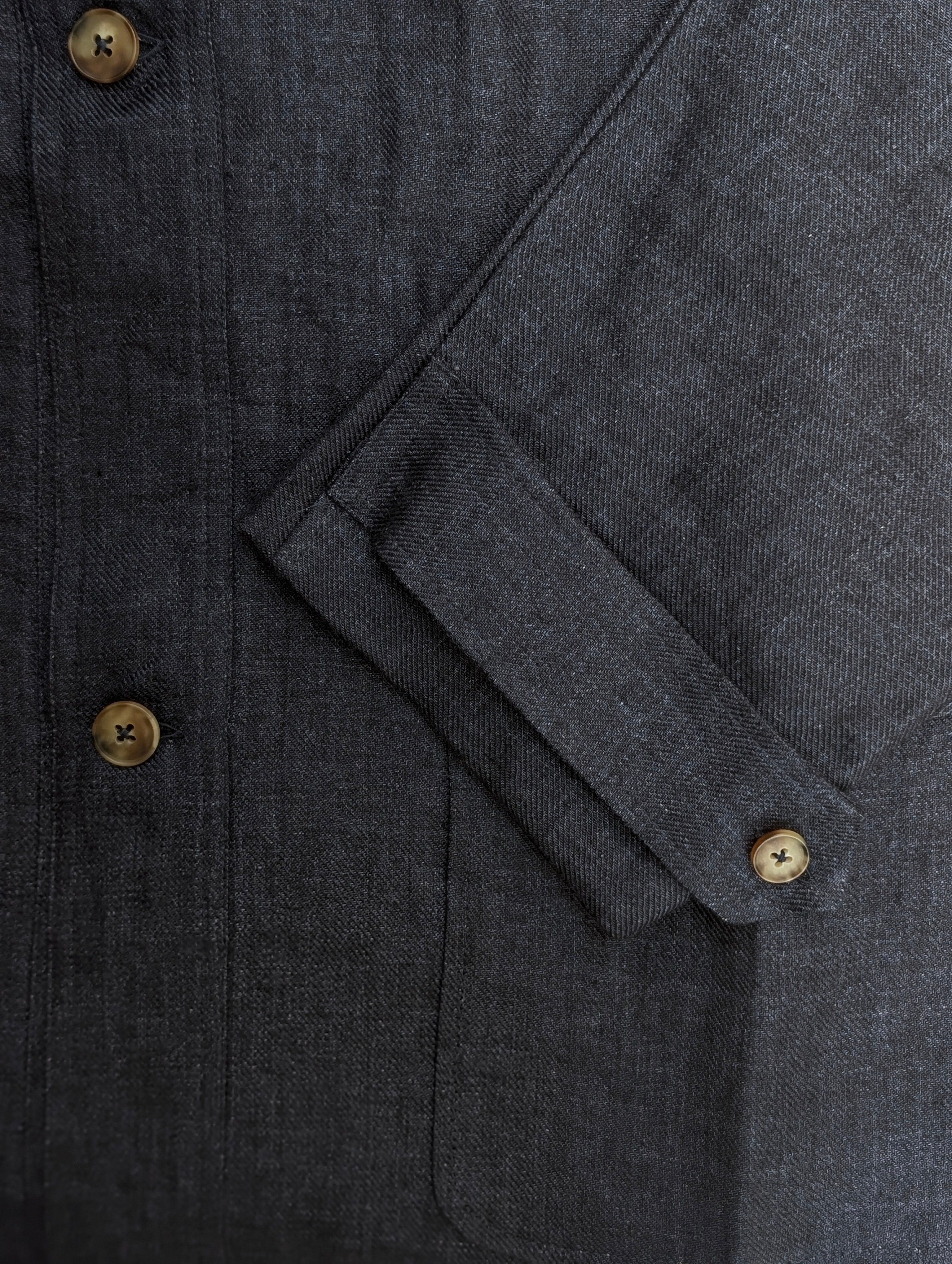 Neapolitan Overshirt - Navy