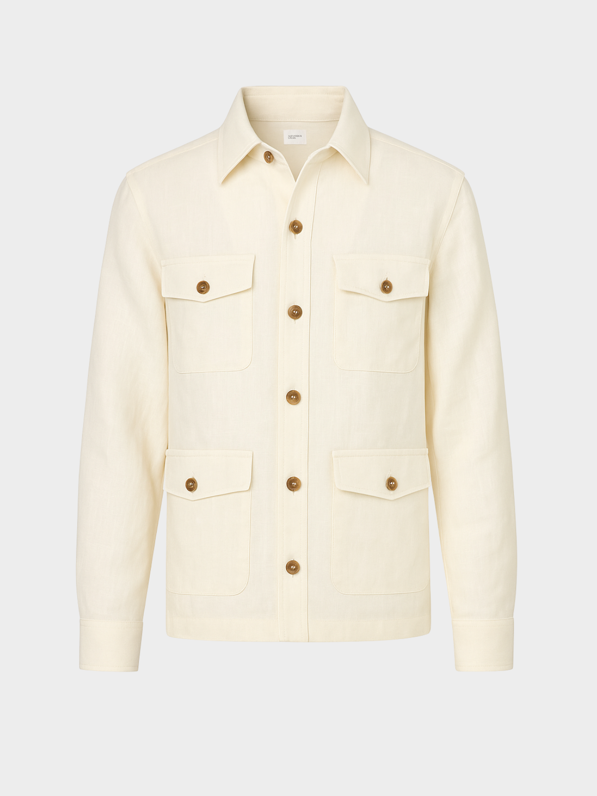 Neapolitan Overshirt - Ivory